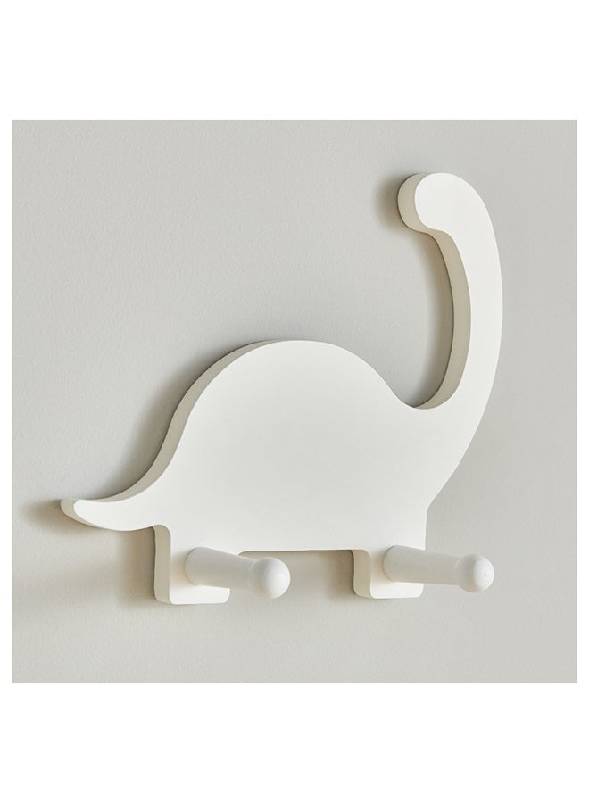 Home Box Natura Wooden Dinosaur Wall Hook 20 x 18 x 55 cm  - Image 2