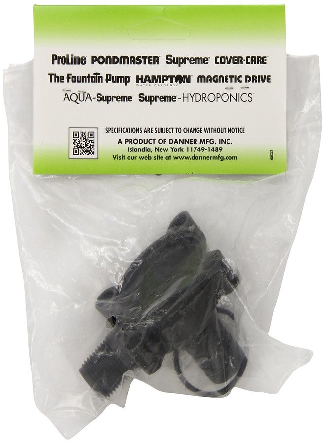 PONDMASTER Supreme (Danner) ASP12546 Impeller Cover with Barbed Intake Aquarium Water Pump - Image 1
