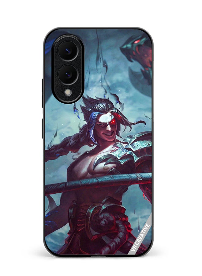 VR CREATIVE Protective Case Cover For Samsung Galaxy S25 Edge Kayn League Of Legends Design Multicolour