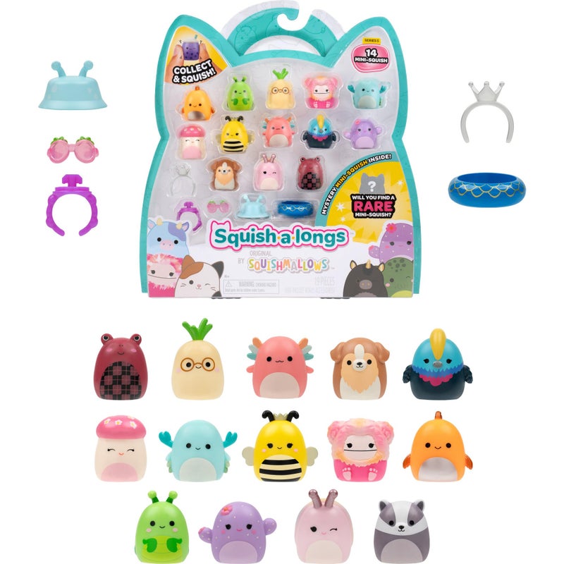 Squish-a-longs Mini-Squish 14-Pack (Wave 5, Style 2) - Image 1