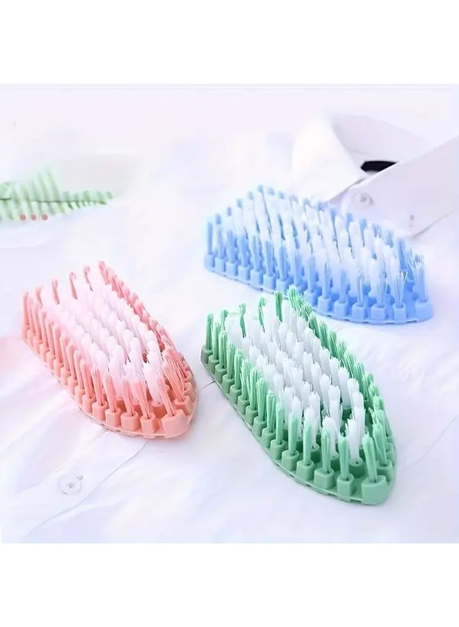 Flexible Bendable Cleaning Brush 3 Piece Set Heavy Duty PP Manual Scrubber Soft Bristles Safe for Kitchen Bathroom Floors Stove Bathtub Shoes Down Comforter Multi Functional Cleaning Tool for Narrow Spaces - Image 3