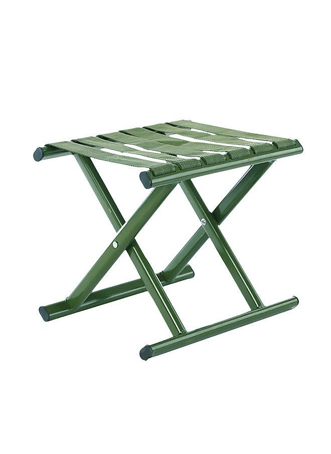 Generic Portable Folding Stool Outdoor Folding Chair Camping Stool Seat Camp Chair for Trip Hiking Fishing BBQ Beach Garden Backyard  - Image 1