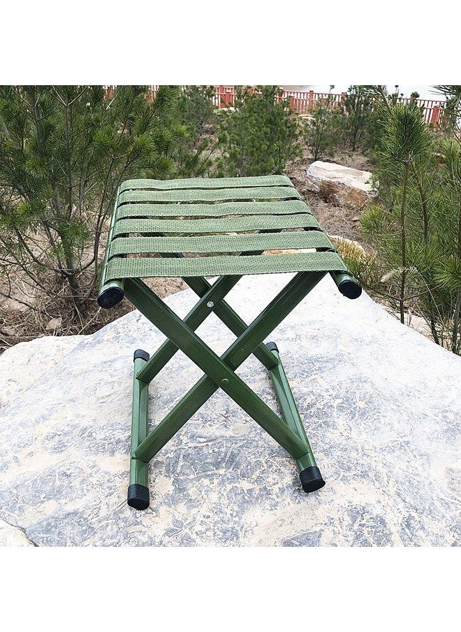 Generic Portable Folding Stool Outdoor Folding Chair Camping Stool Seat Camp Chair for Trip Hiking Fishing BBQ Beach Garden Backyard  - Image 3
