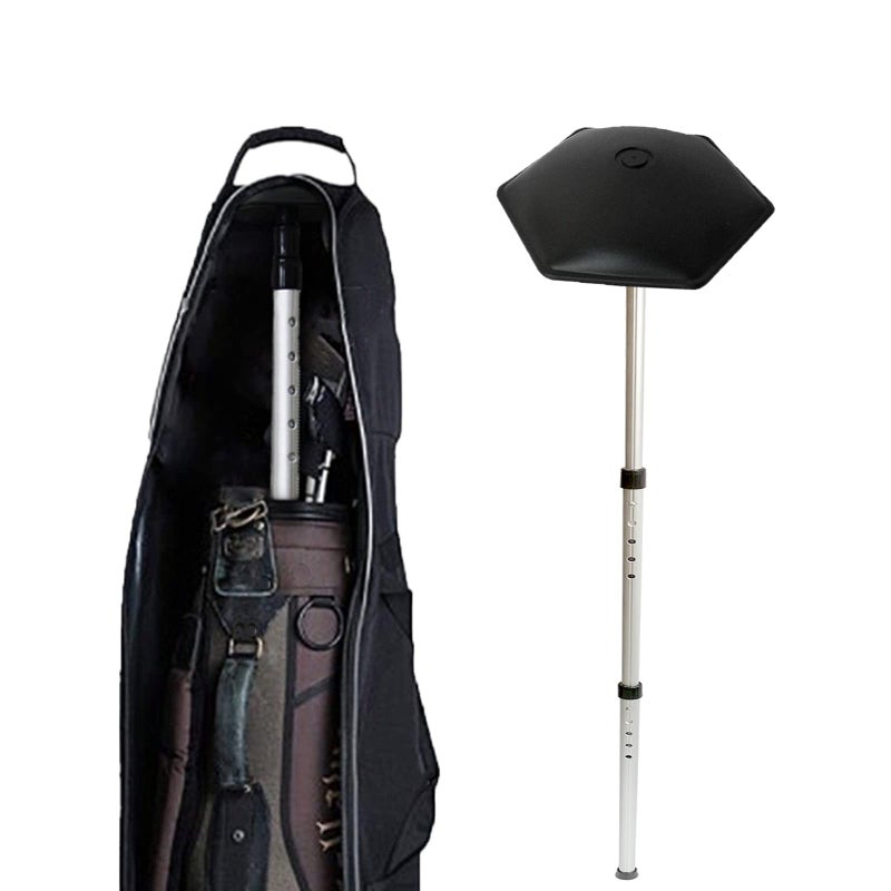 asdmm Golf Travel Bag Support Rod, Adjustable Telescopic Golf Trip Cover Support System, Aluminum, 1 Pcs - Image 1