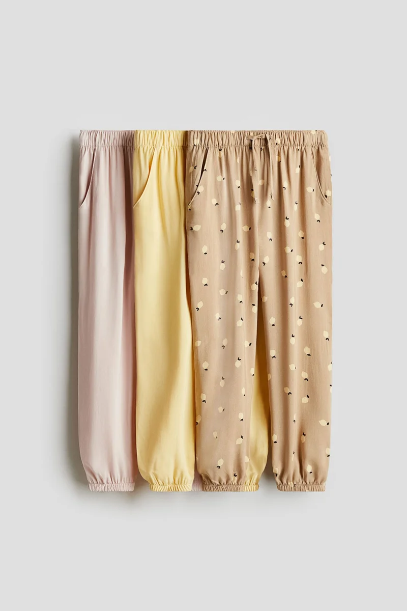 H&M 3-pack joggers
