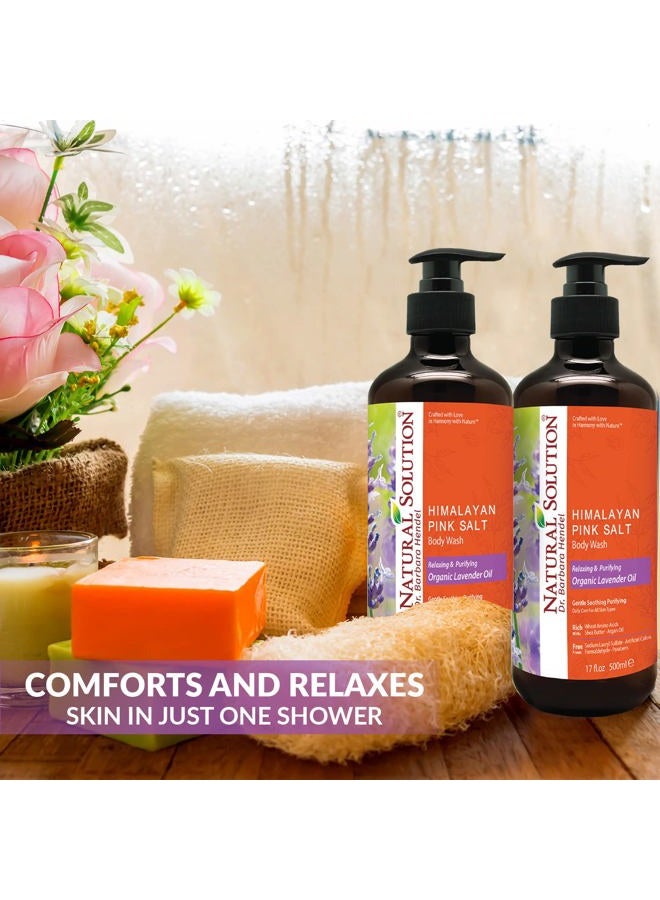 Natural Solution Body Wash, Organic Lavender oil, (3-Pack) - Image 4