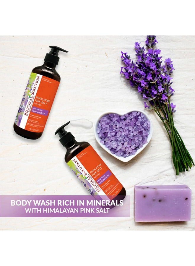 Natural Solution Body Wash, Organic Lavender oil, (3-Pack) - Image 2