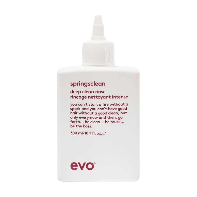 EVO Springsclean Shampoo  Deep Cleansing  Gentle Moisturizing  For Natural Shiny Soft Curly  Wavy Hair