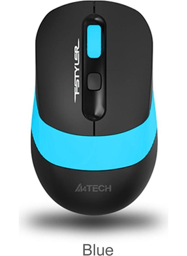A4TECH A4 Tech Fg10 Blue Nano Wireless Optical 2000 Dpi Mouse  - Image 2