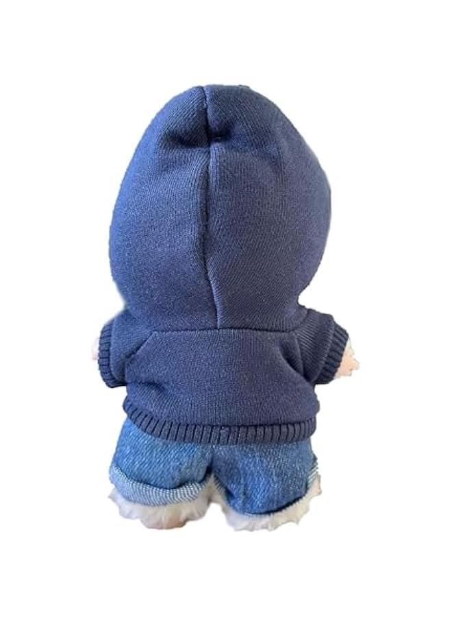 Arabest Outfit for Labubu Doll - Casual Outfit with Hoodie & Jeans, Custom Fit for Labubu Doll (No Doll) - Image 2