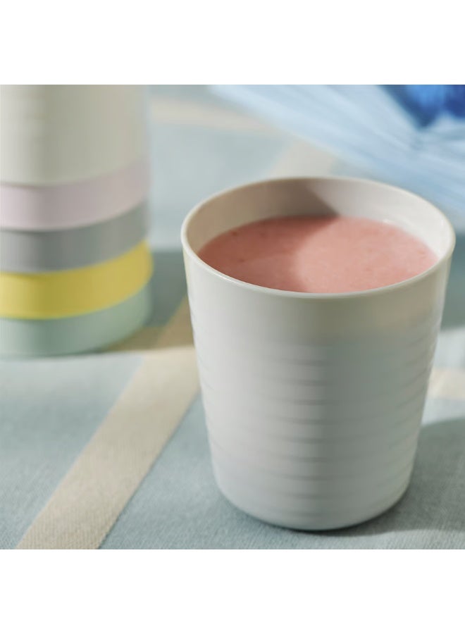 IKEA (IKEA) IKEA KALAS Plastic Cups Set of 6 – Colorful BPA-Free Reusable Stackable Mugs 230ml | Dishwasher-Safe Drinking Cups for Kids and Adults | Original IKEA Product - Image 2