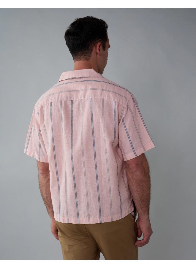 امريكان ايجل قميص كتان بأزرار للمسبح - Image 4