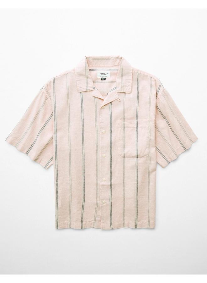 امريكان ايجل قميص كتان بأزرار للمسبح - Image 3