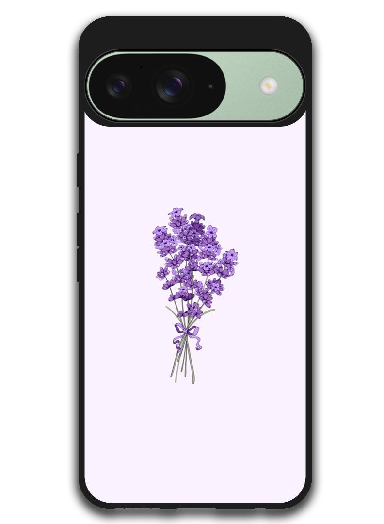 Theodor Protective Case Anti Scratch Shock Proof Bumper Cover For Google Pixel 9 Bunch of flowers - Image 1
