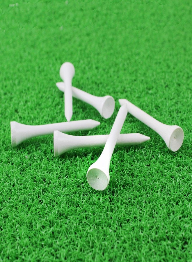 Crestgolf Wood Golf Tees 2-1/8 inch Pack of 100 (White) - Image 4