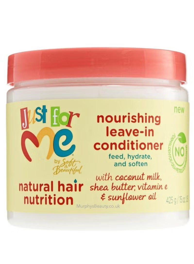 Just for Me Soft & Beautiful Nourishing Leave-in Conditioner 425g