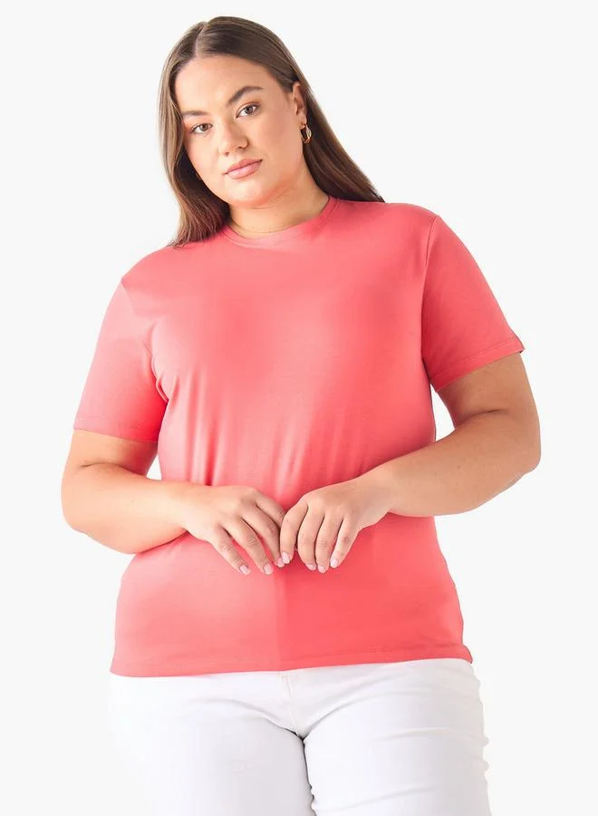 Splash FAV Slim Fit T shirt with Crew Neck