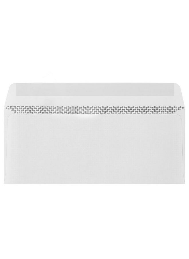 Blue Summit Supplies 500#9 Single Window Security Envelopes, Thick Gummed Seal, Designed For Secure Mailing Of Payroll Checks, Quickbooks Invoices, Return Mail, And Business Statements - 3 7/8 X 8 7/8  - Image 2