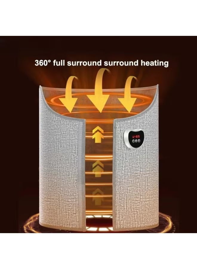 Noiseless 360° Surround Heating Leg Warmer – Electric Winter Knee, Leg & Foot Heater with Full-Cover Warmth - Image 3