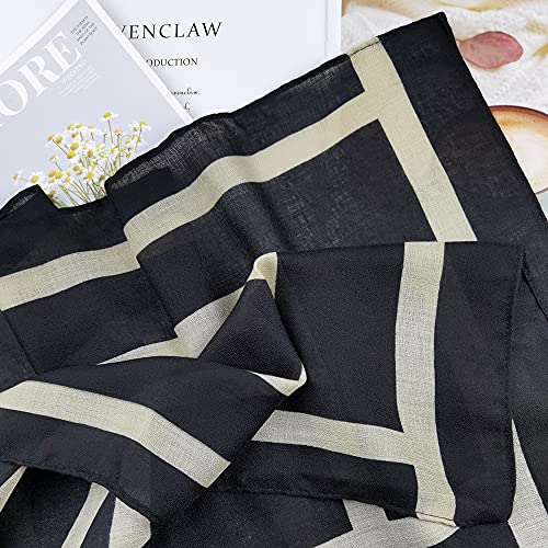 FINIZO Women's Scarves Lady Light Soft Fashion Solid Scarf Wrap Shawl for All Season - Image 4