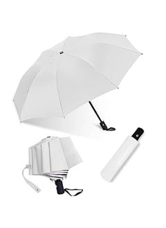 Arabest Automatic Open/Close Travel Umbrella, Windproof UV Folding Compact Umbrella Portable Lightweight Sun & Rain Umbrellas for Women and Men  - Image 1
