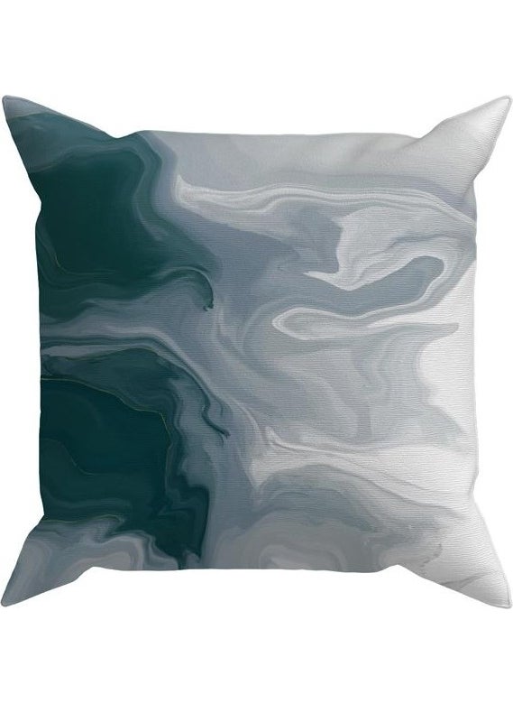 Evdeki Çarşı Evik Marble 4-Piece Throw Pillow Case DS4  - Image 2