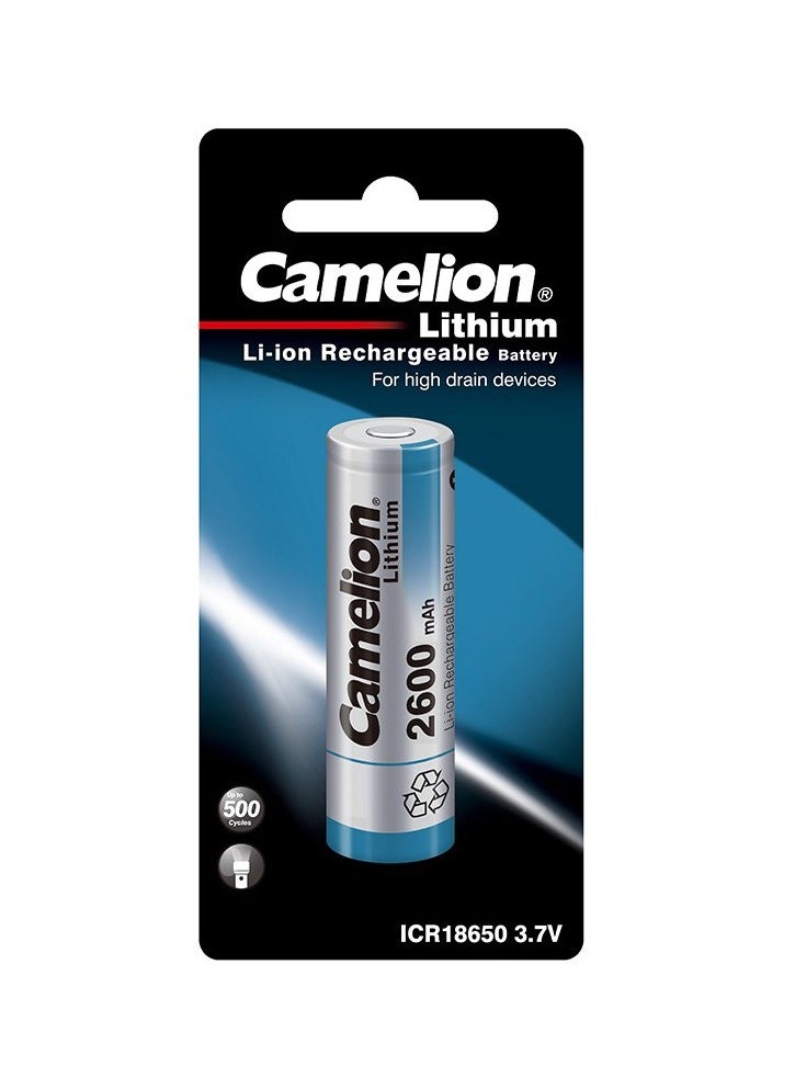 Camelion - Camelion camelion rechargeaable lithium battery ICR 18650 1 Pack x3 - Image 1