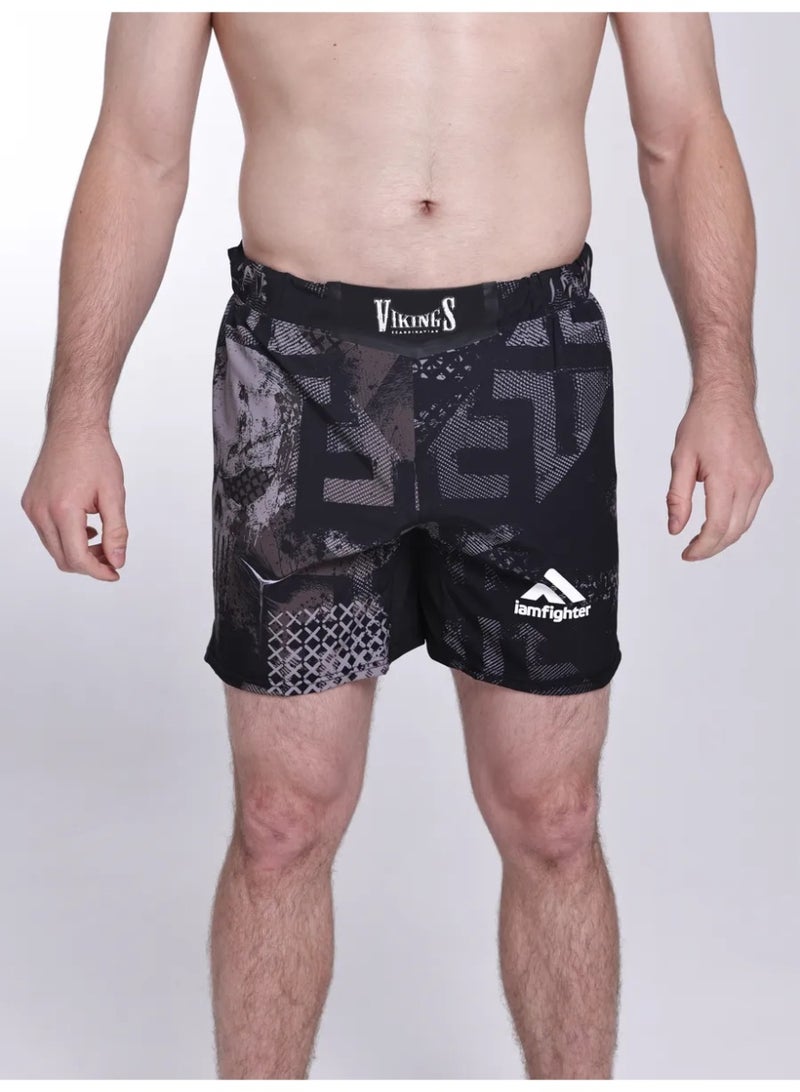 iamfighter Men’s MMA Fight Shorts – Lightweight, Flexible Training Shorts for Gym, CrossFit & Combat Sports - Image 3