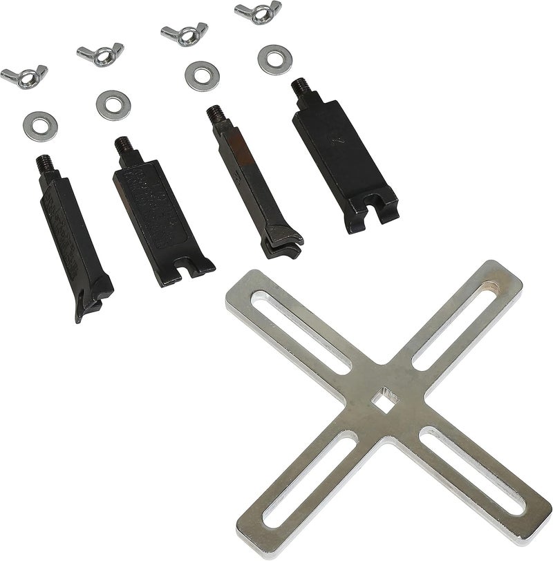 DPTOOL Adjustable Fuel Tank Lid Wrench 4 Jaws Fuel Pump Sender Cover Removal Tool 55mm-160mm - Image 5