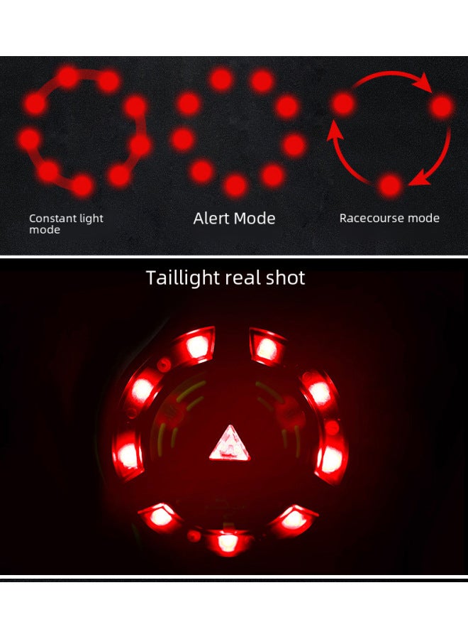 High-Intensity Rechargeable Tactical Flashlight Multi-Function Portable Searchlight Outdoor Home Use Special Forces LED Light Source-Color:881-C (Large Portable Lamp)  - Image 2