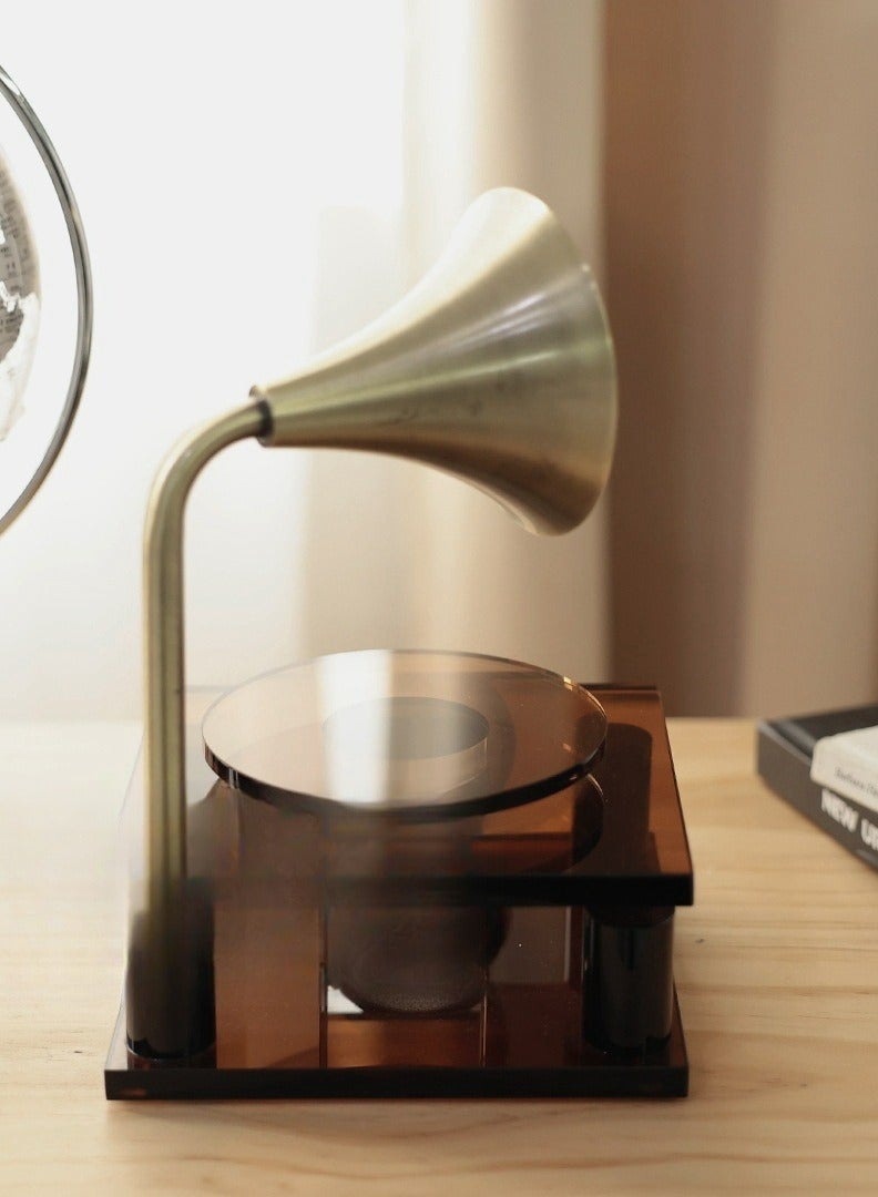 Crystal Retro Record Player Desktop Decoration - Image 2