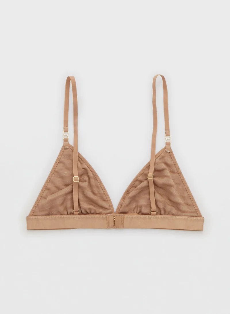 Aerie Triangular Stripe Bralette