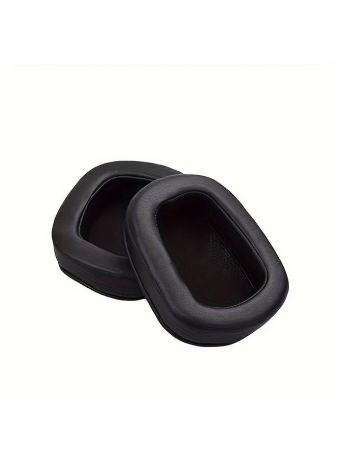 Leather Ear Pads Cover For Logitech G933 G633 G533 G433 G930 G430 PRO Headset - Image 1