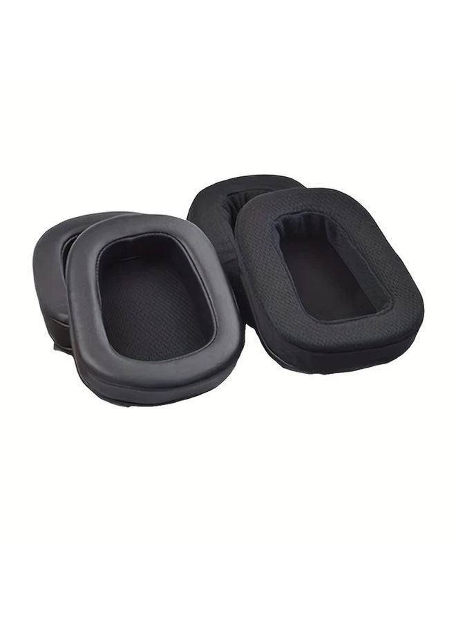 Leather Ear Pads Cover For Logitech G933 G633 G533 G433 G930 G430 PRO Headset - Image 2