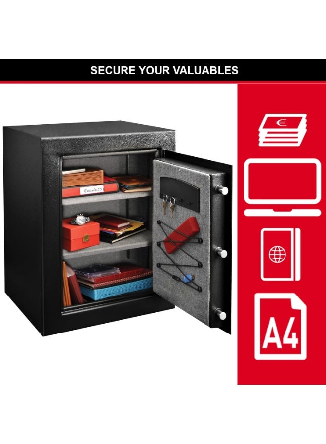 Master Lock T8-331ML High Security Digital Safe, Extra Large 119.9L, Anti Theft Steel Construction, Protect Valuables & Documents - Image 3