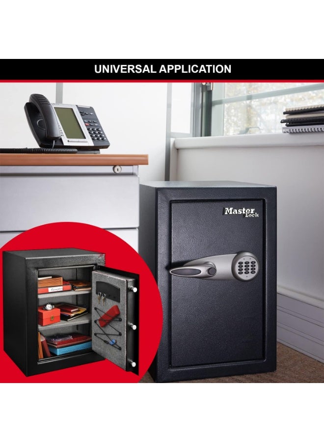 Master Lock T8-331ML High Security Digital Safe, Extra Large 119.9L, Anti Theft Steel Construction, Protect Valuables & Documents - Image 4