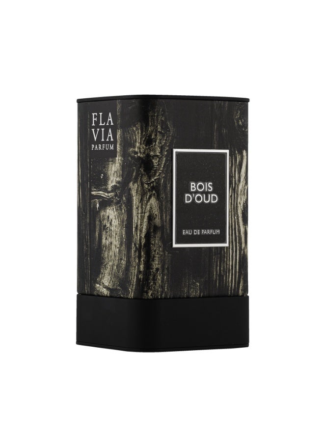 FLAVIA مجموعة فلافيا بوا دو عود من الرخام، ماء عطر، 90 مل، عطر فاخر يدوم طويلاً، رائحة الفانيليا والعنبر مع الهيل وإكليل الجبل والعود - Image 3