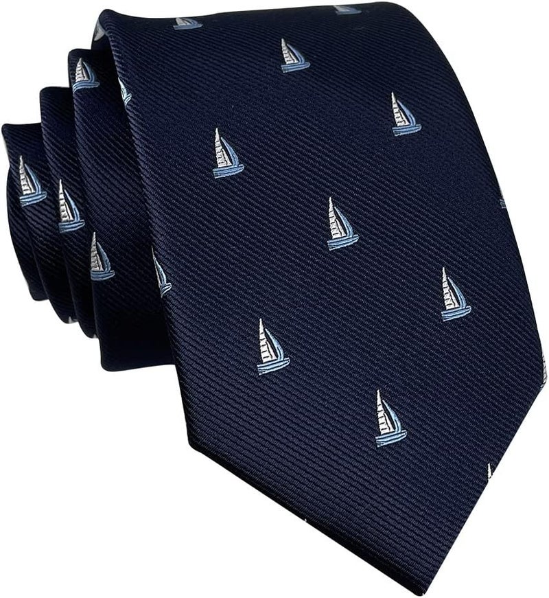 Mens Microfiber Polyester Necktie Pattern Tie for Men