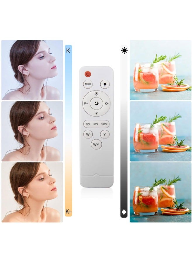 Andoer Softbox Photography Lighting Kit, 2 x 16''x16'' (40x40cm) Softboxes, 2 x 85W Bi-Color LED Lights (95 CRI for True-Tone), 2 x 1.7m Light Stands, Ideal for Portraits, Product Photography - Image 4