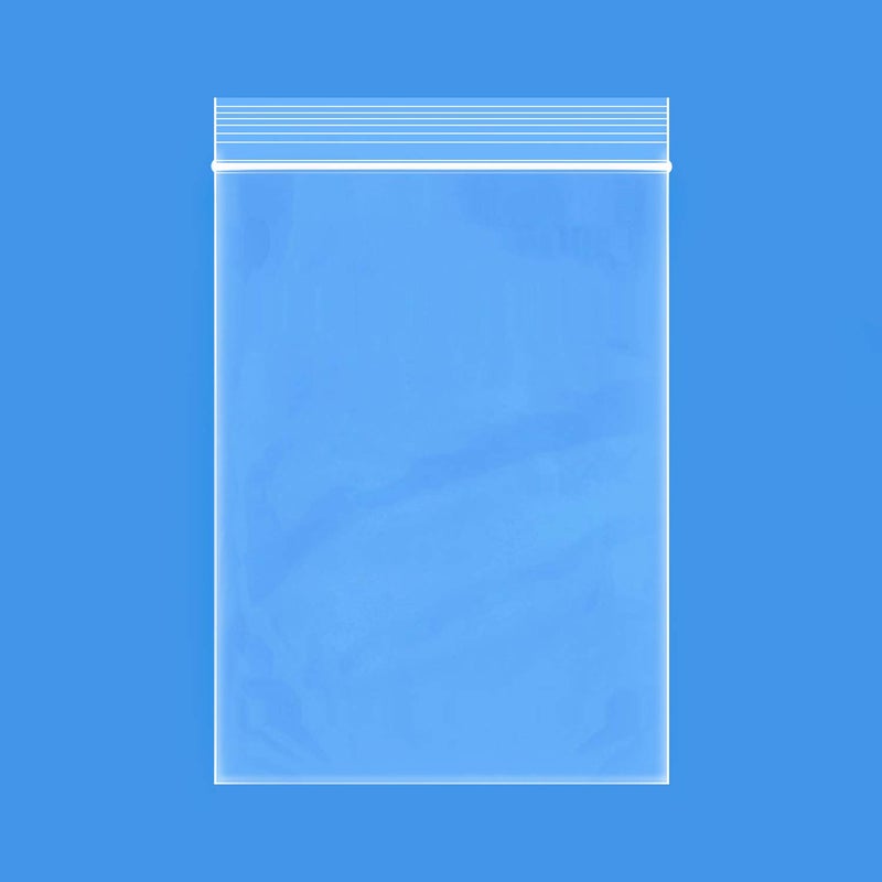 Edvision 2" x 3" Plastic Bags - 200 Count 2 Mil Transparent Resealable Zipper Poly Bags for Jewelry Supplies, Beads, Screws, Small Items