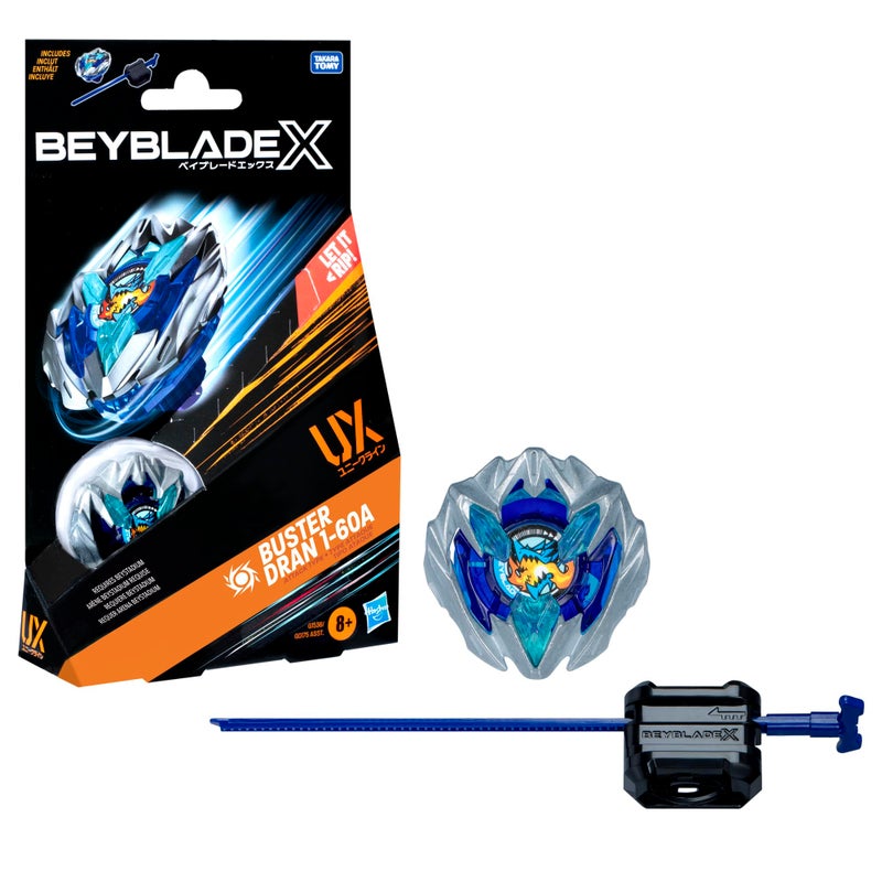 Beyblade X Buster Dran 160A UX Starter Pack Set with Attack Type Top and Launcher Authentic Takara Tomy Battle Tops GamesToys for Boys and Girls 8 - Image 3
