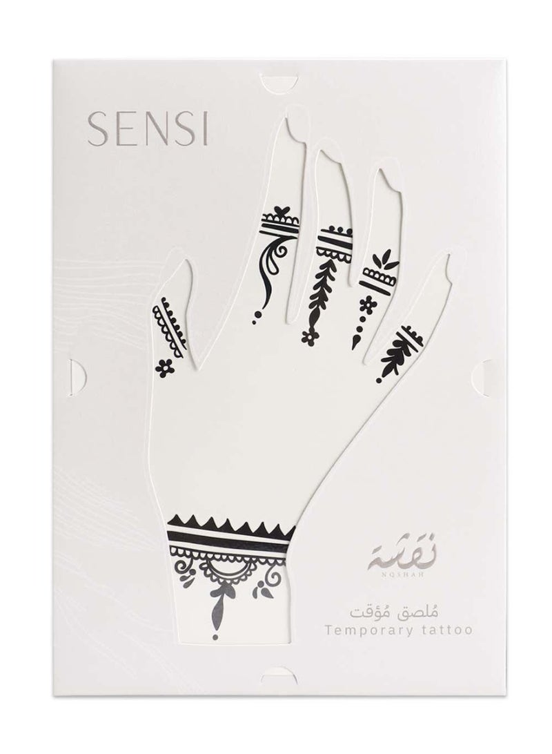 سينسي سنسي ملصق حناء مؤقت (نقشة) #10 - Image 1