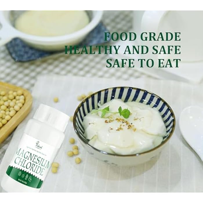 Holamdo 10oz/280g Food Grade Magnesium Chloride Powder - 100% Pure Magnesium Chloride, Non-GMO | Coagulant & Acidity Regulator for Jelly, Candy, Pickled Food | Dairy Free, Gluten Free, Sugar Free - Image 5