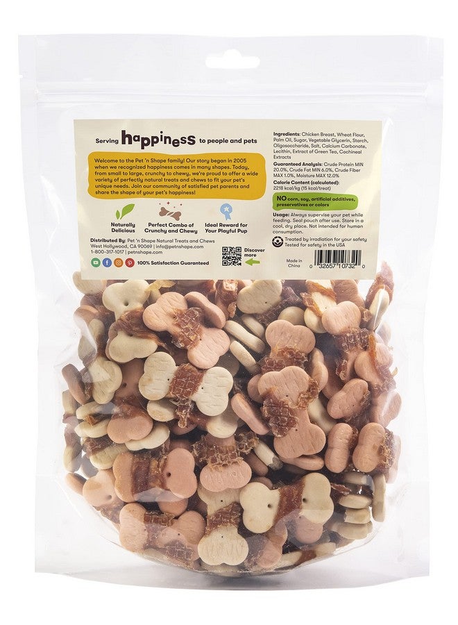 Pet 'n Shape Ape Chik 'N Wrapped Biscuits  Natural Chicken Wrapped Dog Treats  35 Ounce - Image 2