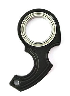 Generic Keychain Spinner Multifunctional Portable Fidget Spinning Toy Newfangled Coping with Stress Rotating Key Ring Boutique Simple Key Accessories Gift for Finger Exercise  - Image 1