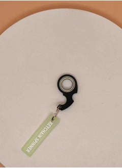 Generic Keychain Spinner Multifunctional Portable Fidget Spinning Toy Newfangled Coping with Stress Rotating Key Ring Boutique Simple Key Accessories Gift for Finger Exercise  - Image 2