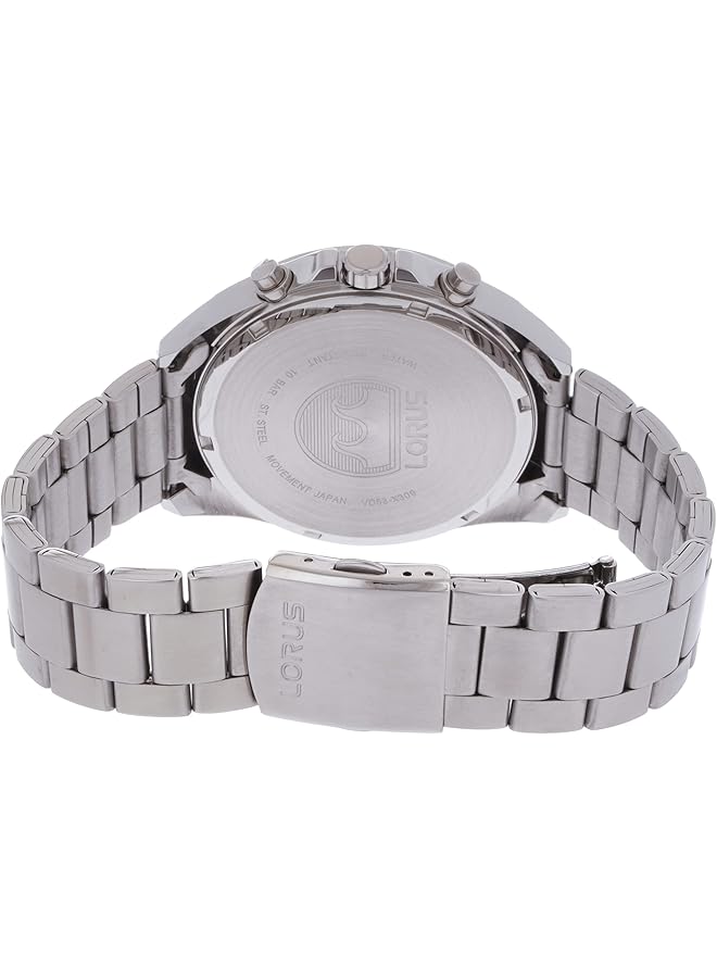 لوراس ساعة رياضية للرجال، أنالوج، ستانلس ستيل، Rt363Gx9 - Image 2