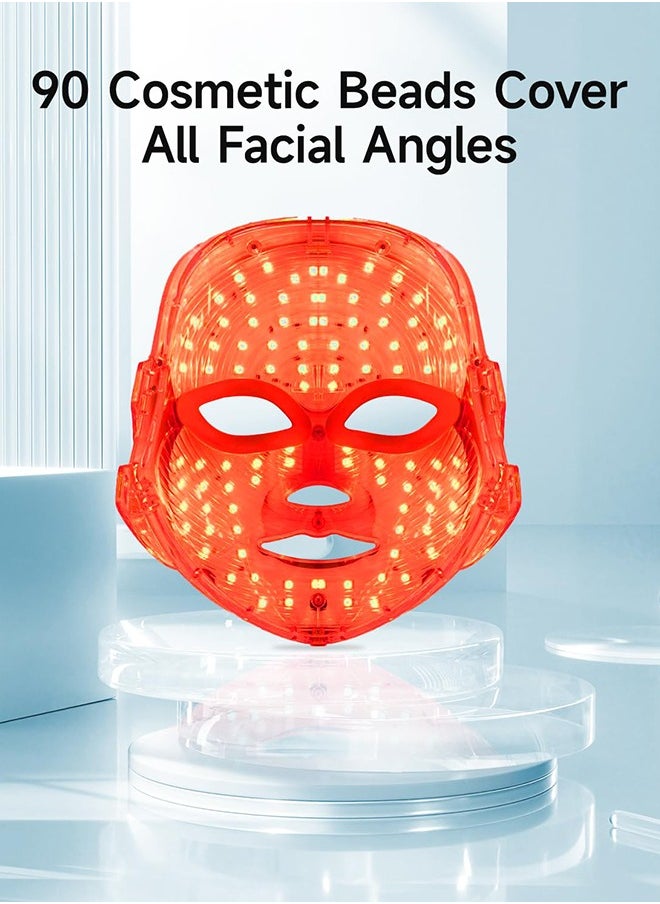 Generic - Led Light Therapy Mask, 7 Color Led Face Mask Light Therapy, Face Light therapy Device, Red Light Therapy, Adapt All Skin, Diminish Spots, Remove Wrinkles, Red light face mask - Image 1