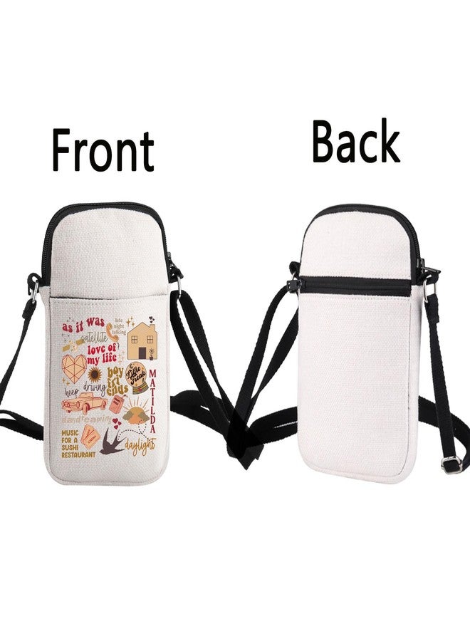 BLUPARK Singer Merch Singer Crossbody Bag Singer Album Inspired Gift Singer Fan Gift Singer Album Gift Music Lover Gift Merchandise (CB, As was Mini) - Image 3