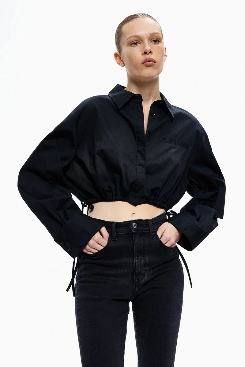 H&M True To You Skinny Ultra High Ankle Jeans